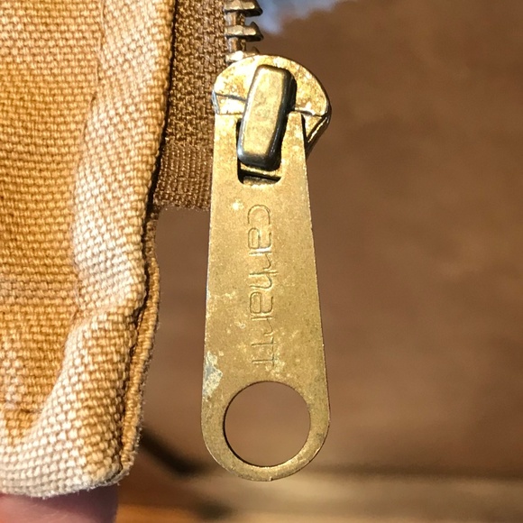 CARHARTT 1998 VINTAGE SHERPA LINED CANVAS DUCK VEST - Picture 5 of 11